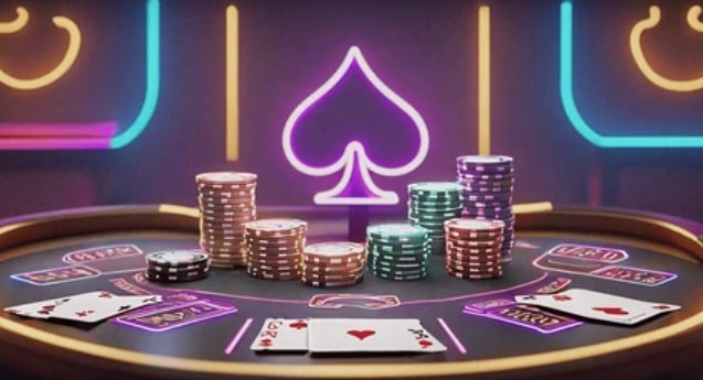 Omaha poker table variant interface showing four-card hole layout on congtogel togel